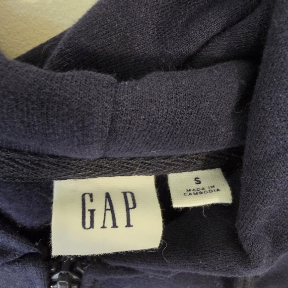 EUC Navy Blue Zip Up Jacket - Picture 3 of 3